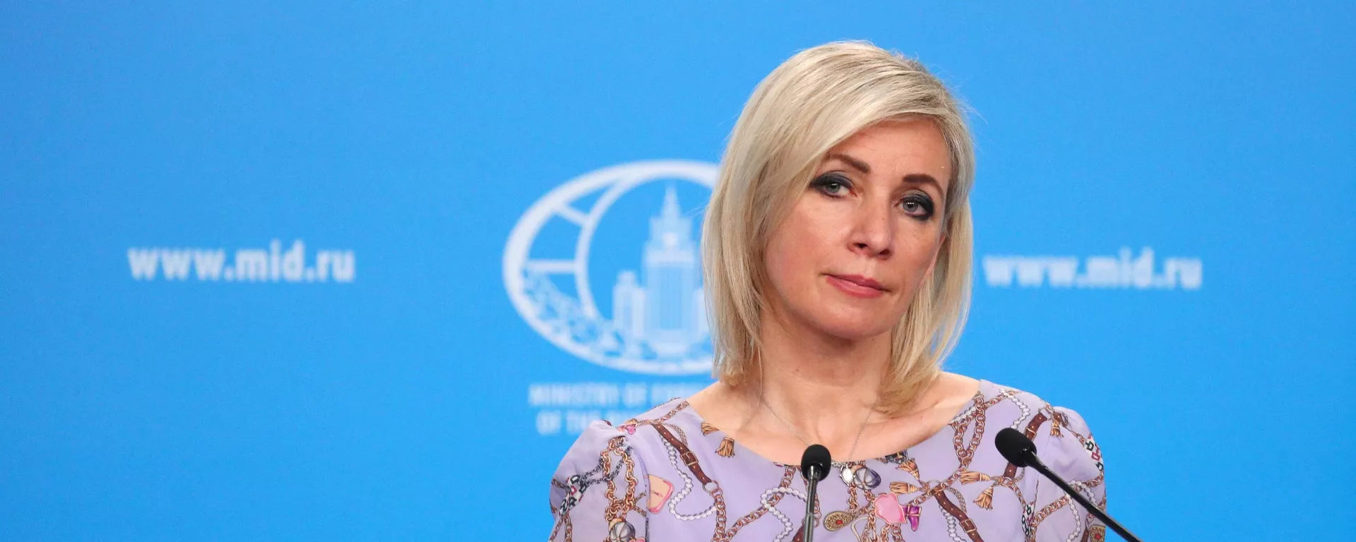 俄罗斯外交部发言人玛丽亚•扎哈罗娃 - 世界报道, 1920, 15.04.2026