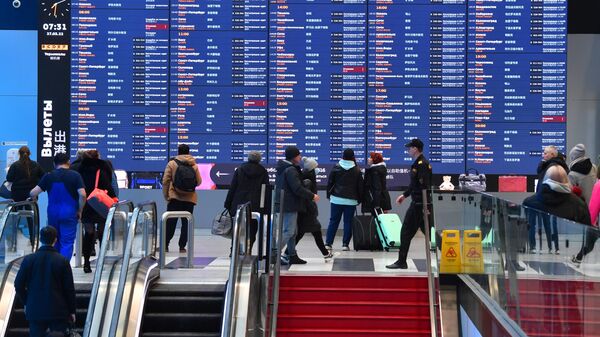 恶劣天气导致莫斯科机场至少22个航班延误和13个航班取消 - 俄罗斯卫星通讯社