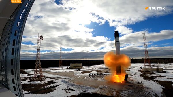 俄羅斯成功試射“薩爾馬特”洲際彈道導彈 - 俄羅斯衛星通訊社