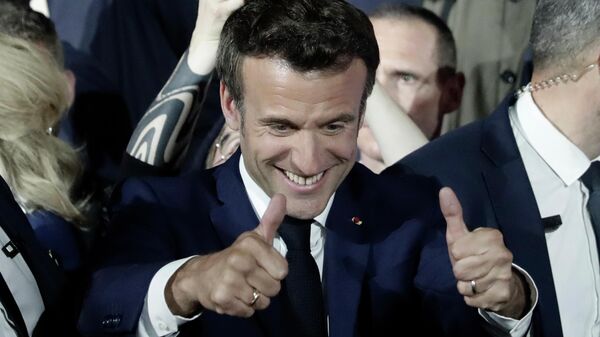 普京祝賀馬克龍贏得法國總統選舉 - 俄羅斯衛星通訊社