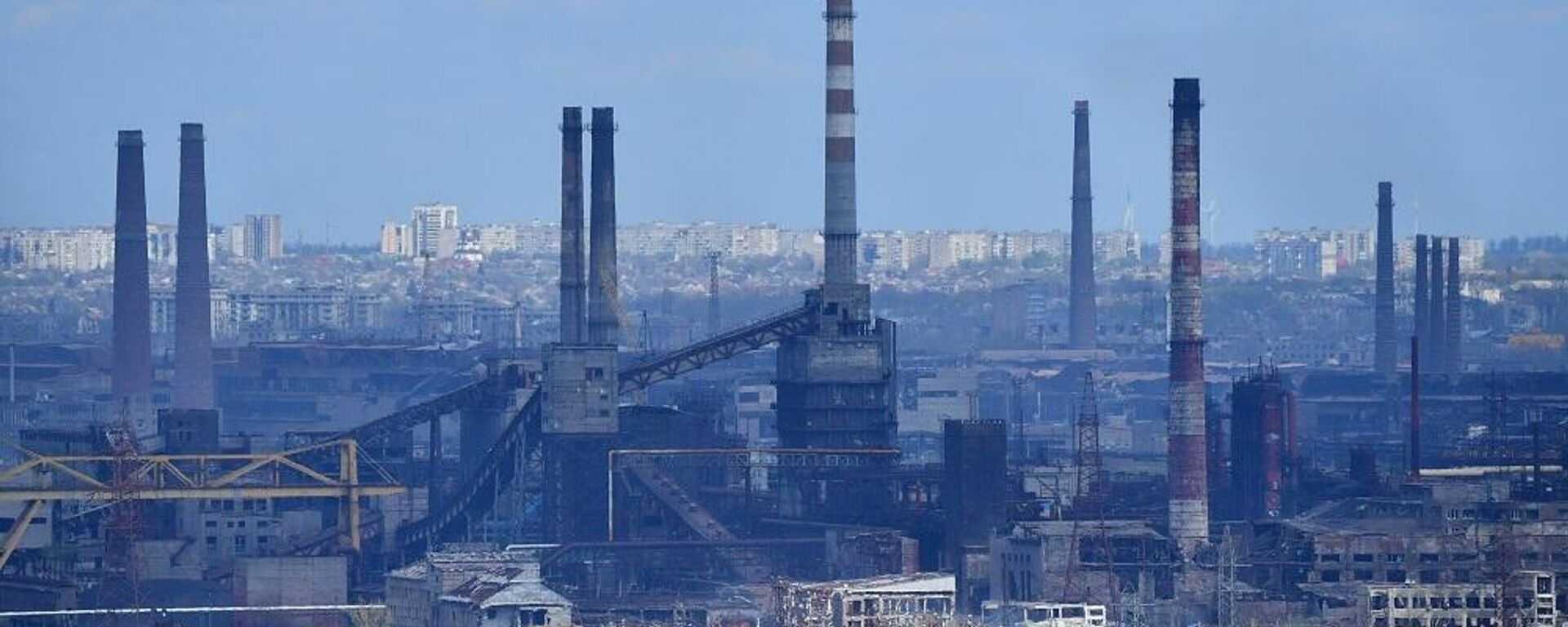 馬里烏波爾的“亞速鋼鐵廠” - 俄羅斯衛星通訊社, 1920, 15.05.2022