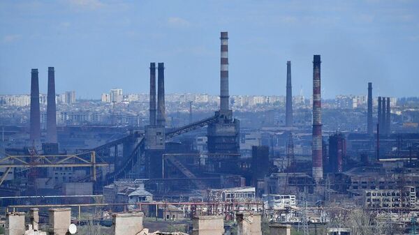 馬里烏波爾市亞速鋼鐵廠 - 俄羅斯衛星通訊社