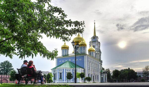 圖拉，圖拉克里姆林宮里的聖母升天大教堂。 - 俄羅斯衛星通訊社