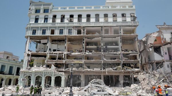 古巴哈瓦那一家酒店發生爆炸 - 俄羅斯衛星通訊社