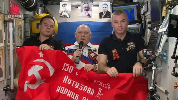 国际空间站宇航员祝贺俄罗斯人民胜利日快乐 - 俄罗斯卫星通讯社