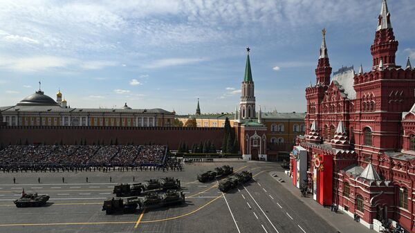 勝利閱兵式在莫斯科紅場結束 - 俄羅斯衛星通訊社