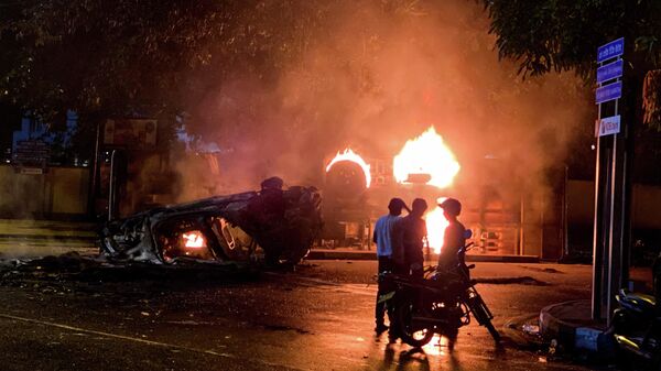 斯里兰卡骚乱 - 俄罗斯卫星通讯社