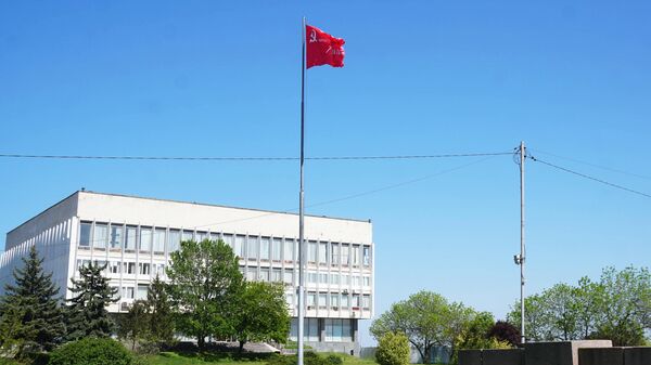  赫尔松的胜利旗帜 - 俄罗斯卫星通讯社