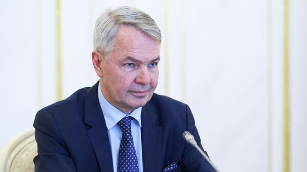 芬兰外交部长佩卡·哈维斯托  - 俄罗斯卫星通讯社