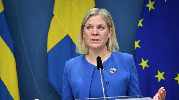 瑞典首相：斯德哥爾摩和赫爾辛基將於5月18日一起提交加入北約的申請 - 俄羅斯衛星通訊社