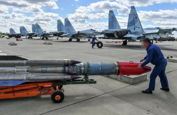 俄空天军准备投入哈里科夫方向任务的Kh（哈）-31航空导弹。 - 俄罗斯卫星通讯社