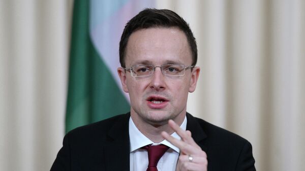 匈牙利外交部長西雅爾多 - 俄羅斯衛星通訊社