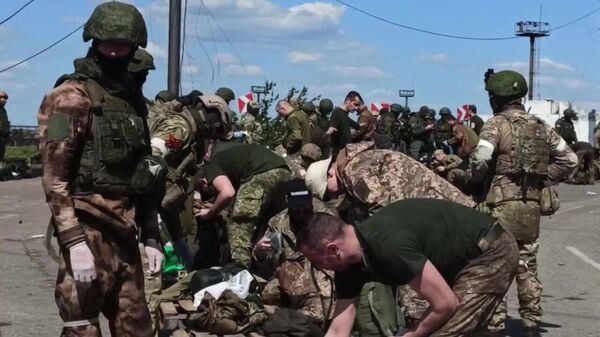 “亚速钢铁厂”的最后一批乌克兰武装分子投降 - 俄罗斯卫星通讯社