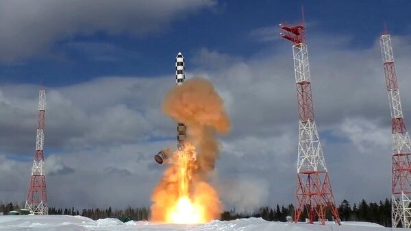  发射萨尔马特洲际导弹 - 俄罗斯卫星通讯社