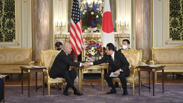 美國總統拜登訪問日本 - 俄羅斯衛星通訊社