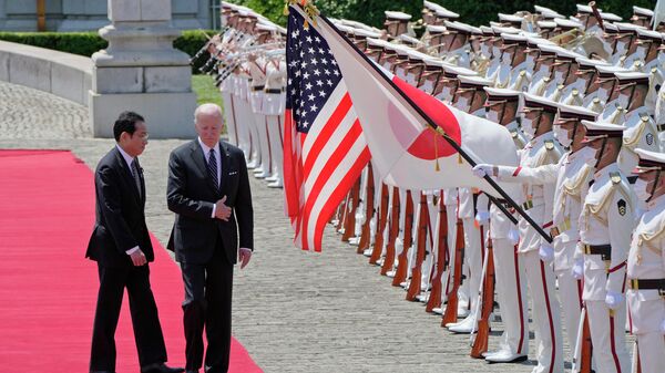 美國總統拜登訪問日本 - 俄羅斯衛星通訊社
