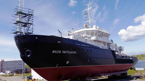 “雅科夫•拉普什金”號水文測量船 - 俄羅斯衛星通訊社