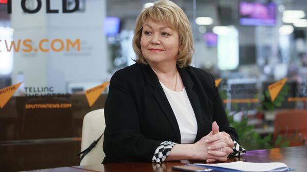 顿涅茨克人民共和国驻莫斯科大使马克耶娃 - 俄罗斯卫星通讯社
