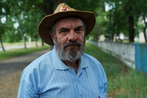魯比日內街道上的一名男子 - 俄羅斯衛星通訊社