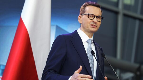 波兰总理马特乌什•莫拉维茨基 - 俄罗斯卫星通讯社