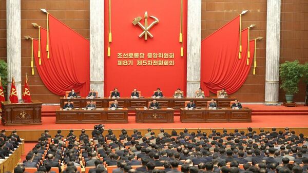 朝鲜劳动党第八届五中全会 - 俄罗斯卫星通讯社