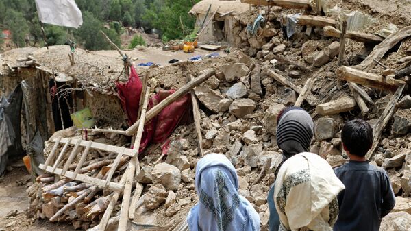 近一个月阿富汗发生的自然灾害造成近30人死亡 - 俄罗斯卫星通讯社