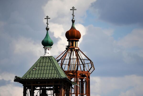 沃尔诺瓦哈一座部分被损毁的教堂。 - 俄罗斯卫星通讯社