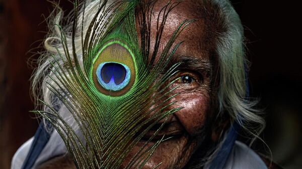 印度摄影师希巴西什·萨哈拍摄作品《长青的微笑》。 - 俄罗斯卫星通讯社