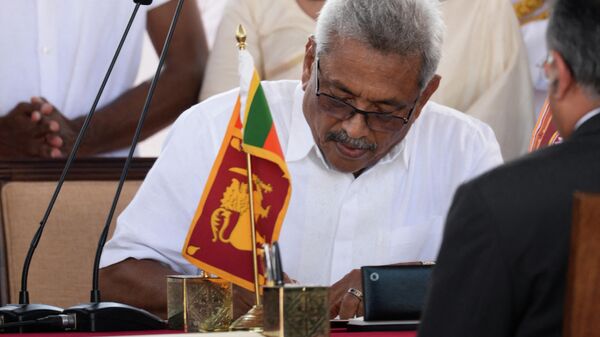 斯里兰卡总统戈塔巴雅·拉贾帕克萨 - 俄罗斯卫星通讯社