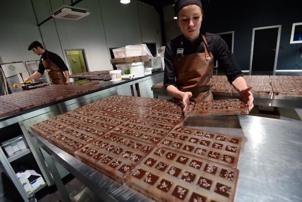 博诺瓦（Benoit Nihant）巧克力工厂。 - 俄罗斯卫星通讯社