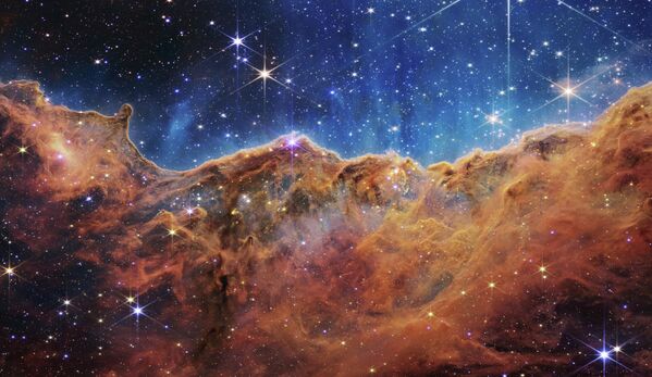 來自JWST太空望遠鏡的圖像首次顯示了以前看不見的恆星誕生區域。 - 俄羅斯衛星通訊社