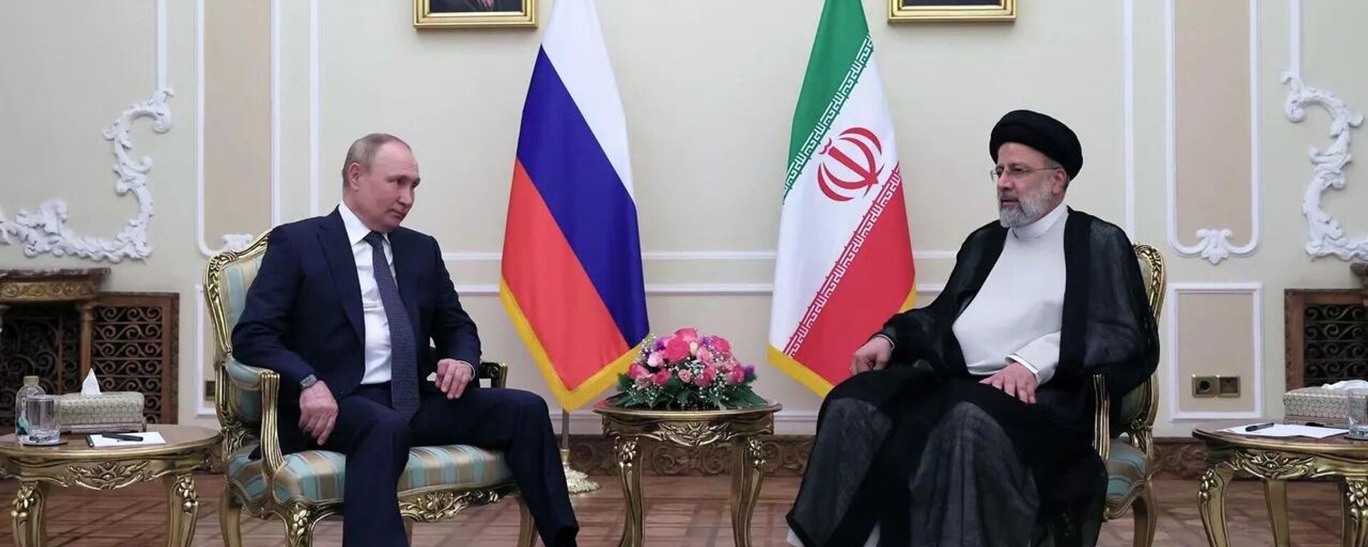 普京与伊朗总统会晤 - 俄罗斯卫星通讯社, 1920, 20.07.2022