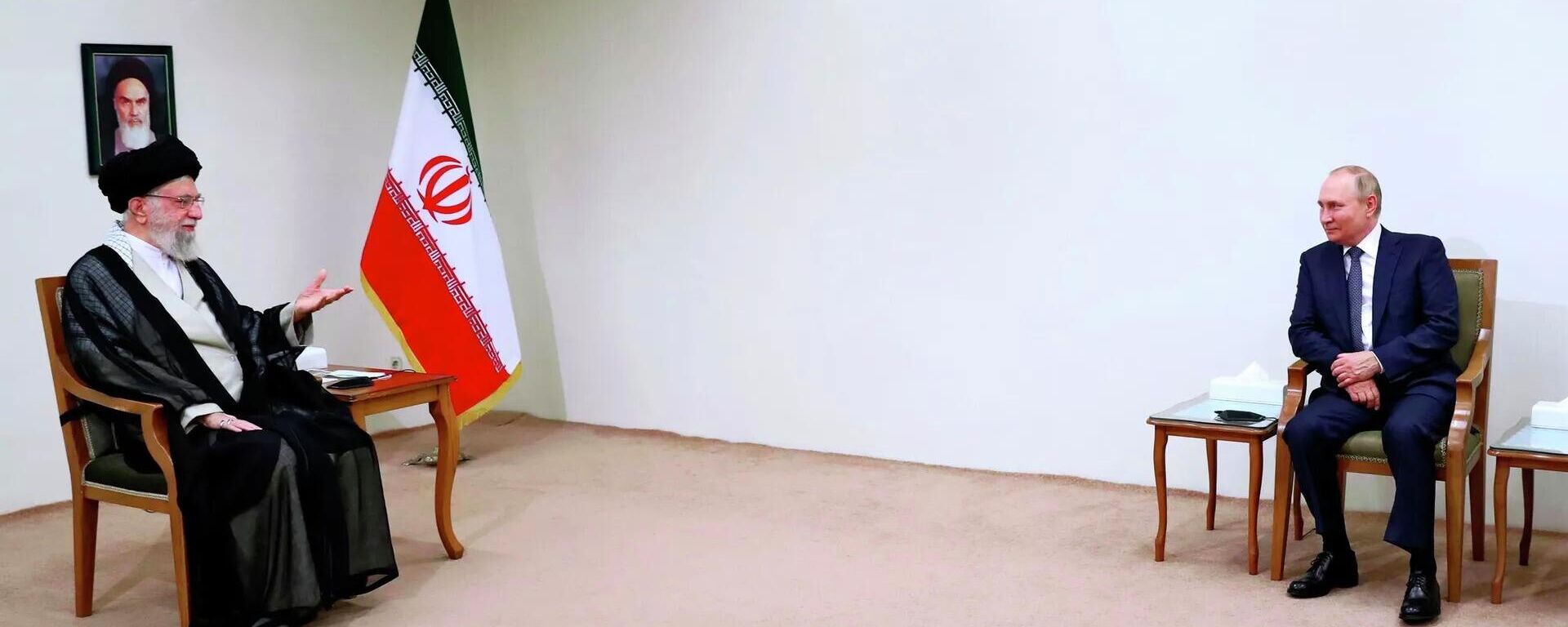 伊朗最高領袖哈梅內伊會見俄總統普京 - 俄羅斯衛星通訊社, 1920, 20.07.2022