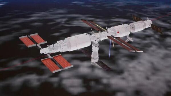 未来中国空间站基本构型将由T字型升级为十字型 - 俄罗斯卫星通讯社