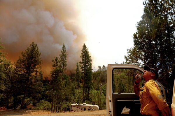 火灾烧毁约塞米蒂国家公园4500英亩土地和数栋房屋。 - 俄罗斯卫星通讯社