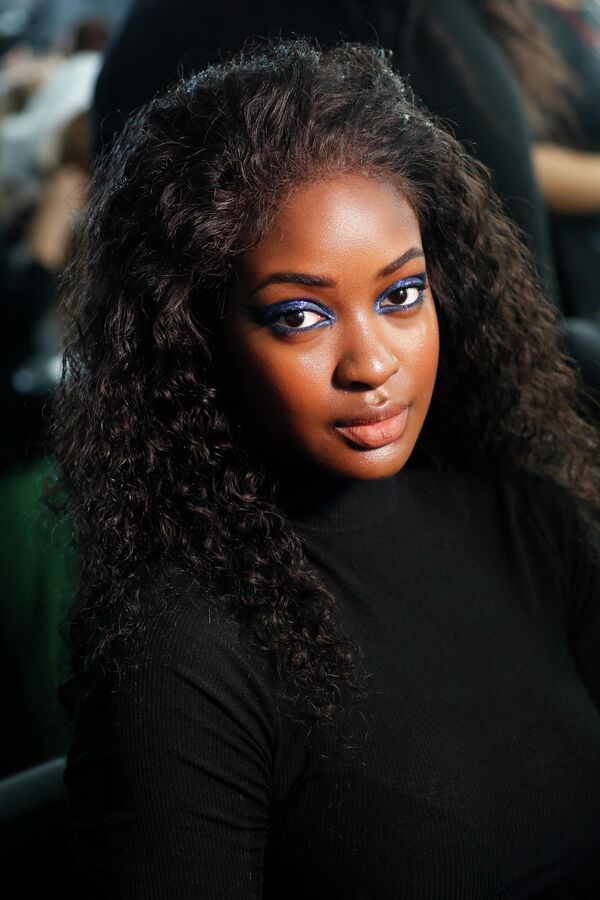 入选英国努比亚杂志Nubia“全球最美女性”评选活动的几内亚模特西拉·坎特。 - 俄罗斯卫星通讯社