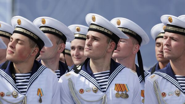 俄罗斯海军节的主阅兵式 - 俄罗斯卫星通讯社