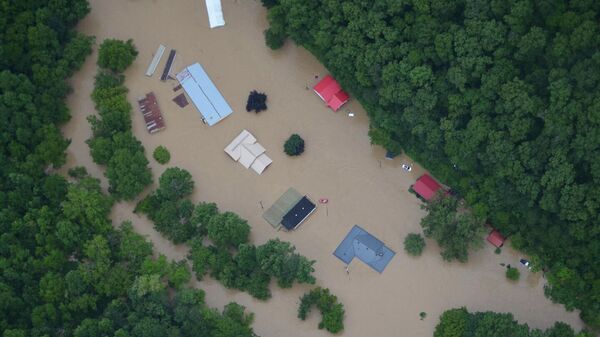美国肯塔基州水灾导致26人死亡 - 俄罗斯卫星通讯社