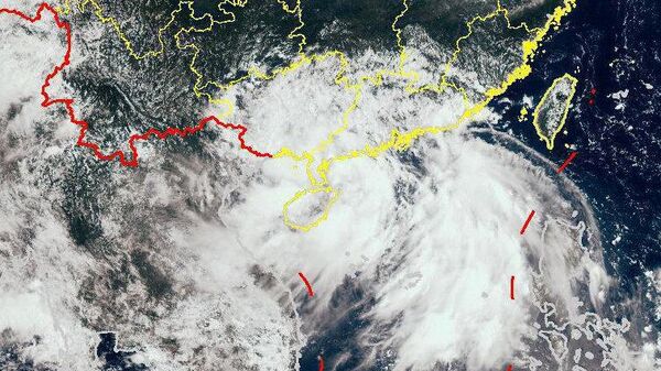台风“木兰” - 俄罗斯卫星通讯社