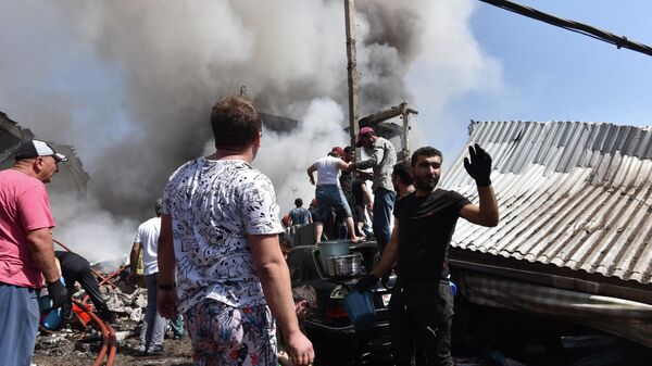 埃里温购物中心爆炸受伤人数升至57人