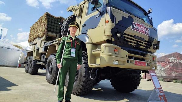 “军队”论坛首次展示应用于顿巴斯的高科技武器 - 俄罗斯卫星通讯社