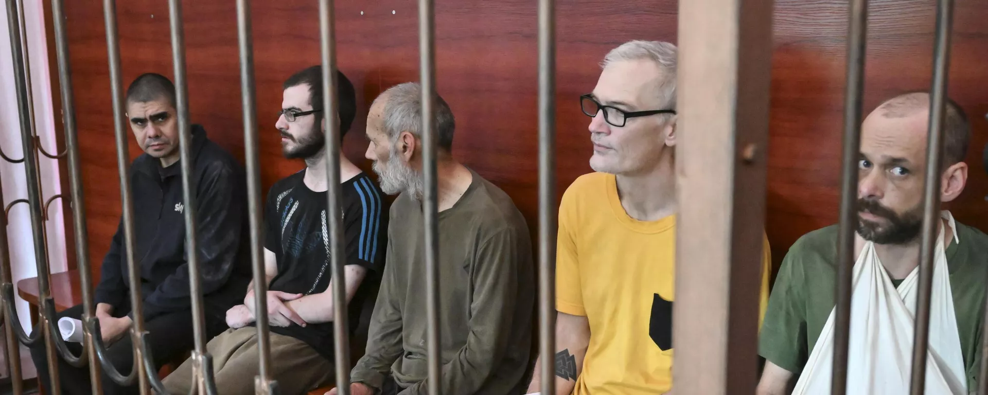 頓涅茨克人民共和國：對在頓巴斯作戰的5名外國雇傭兵提起指控 - 俄羅斯衛星通訊社, 1920, 16.08.2022