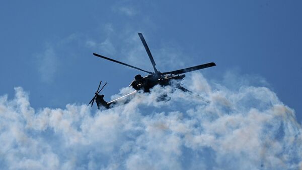 俄國防部：一架米-28直升機在克里米亞墜毀，兩飛行員身亡 - 俄羅斯衛星通訊社