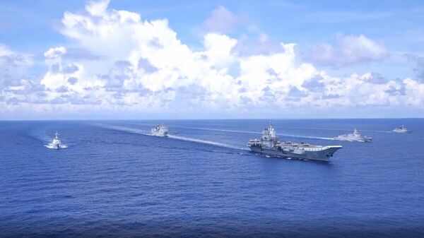 台防务部门：解放军军机68架次、军舰10艘次在台海周边活动，创今年新纪录 - 俄罗斯卫星通讯社