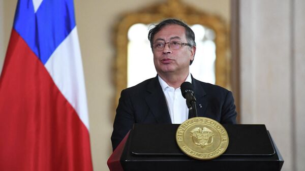 哥伦比亚总统古斯塔沃·佩特罗 - 俄罗斯卫星通讯社