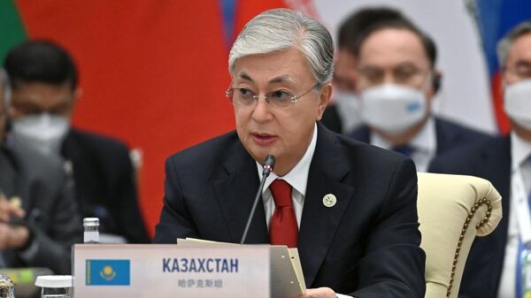 哈萨克斯坦总统与欧洲理事会主席讨论防止欧盟制裁对哈产生负面影响 - 俄罗斯卫星通讯社