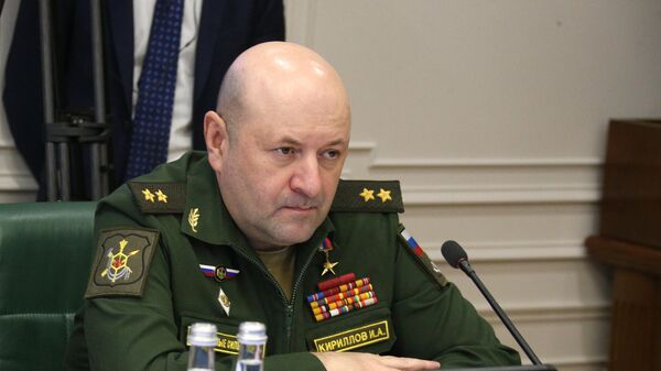 俄羅斯武裝力量三防兵主任伊戈爾·基里洛夫中將 - 俄羅斯衛星通訊社