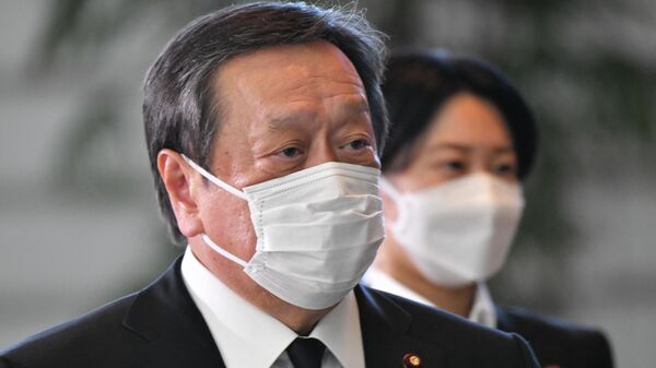日本防衛大臣浜田靖一 - 俄羅斯衛星通訊社