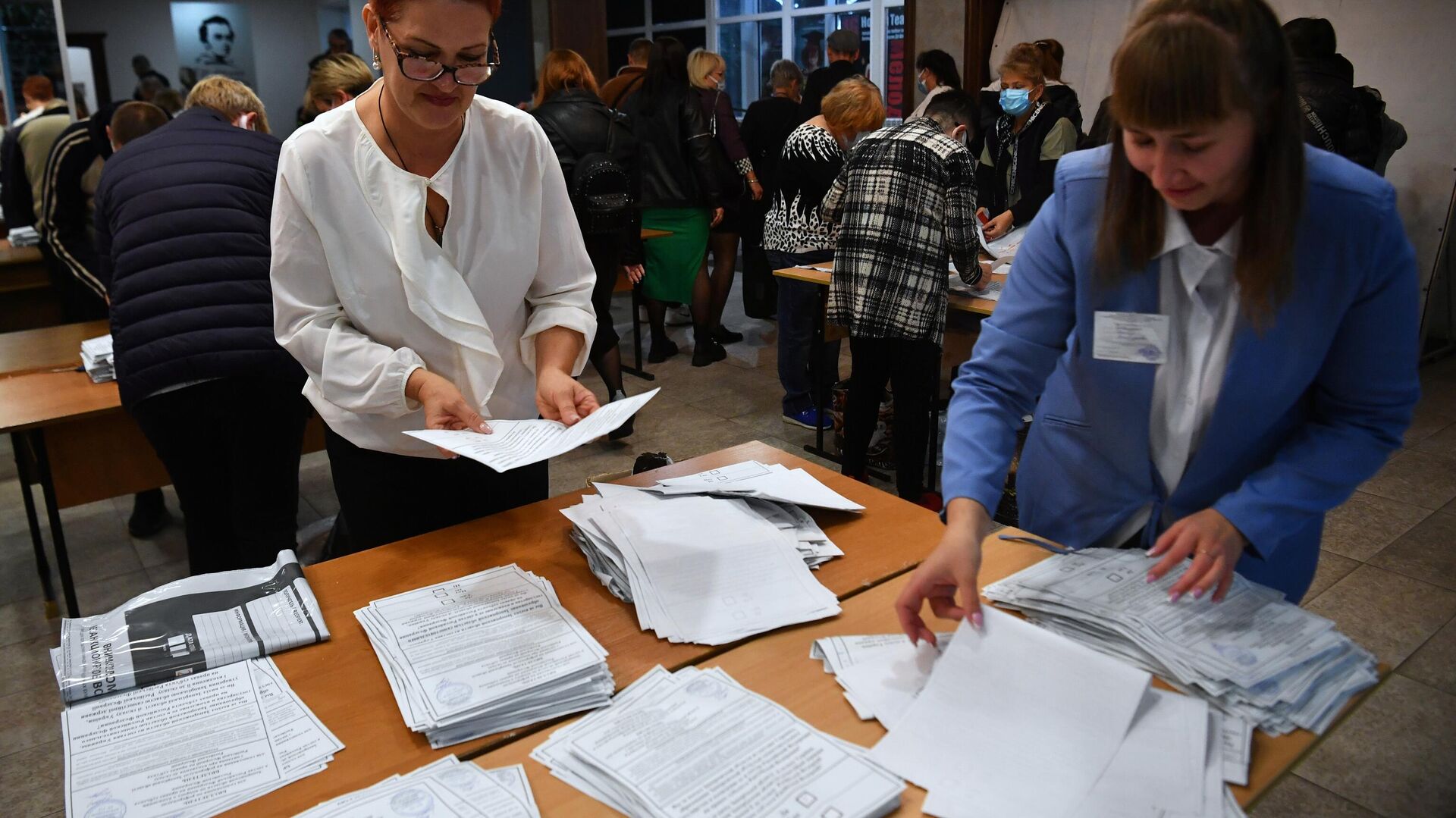 扎波罗热州50%的选票已计票 - 俄罗斯卫星通讯社, 1920, 28.09.2022