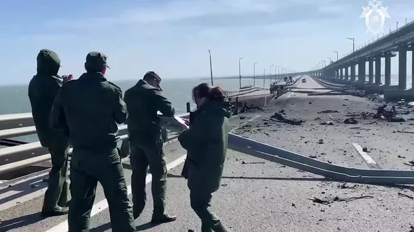 克里米亞大橋 - 俄羅斯衛星通訊社